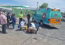 Muere motociclista tras derrapar la moto que conducía