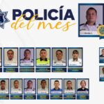Policía Morelia reconoce a los mejores oficiales del mes