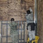 En cateo interinstitucional ejecutado en La Ruana, fueron asegurados más de 600 kilos de metanfetamina