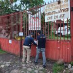 Durante cateo Fiscalía General asegura camioneta con reporte de robo en Charo