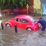 Guardia Civil brinda apoyo a la ciudadanía ante las lluvias registradas en la capital