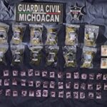 Detienen a dos miembros del “Grupo X” con droga, en Queréndaro