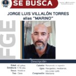 Ofrece FGE recompensa para localizar y detener a Jorge Luis Villalón Torres, “El Marino”, presunto homicida de un adolescente