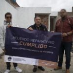 Restituye CMASC inmueble a un hombre víctima de despojo, en Tarímbaro
