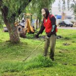 Ayuntamiento de Morelia y vecinos limpian camellones y avenidas
