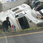 Vuelca tráiler en la autopista México-Guadalajara