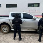 Guardia Civil encuentra tres vehículos, uno de ellos con blindaje, en Huiramba