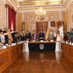 Rinden protestas integrantes del Cabildo Juvenil 2024