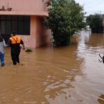 Atiende PC estatal inundaciones y encharcamientos en Morelia