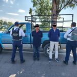 Elementos de Tránsito estatal recuperan una camioneta con reporte de robo en Zamora