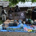 Decomisan más de 150 componentes y artefactos explosivos en Buenavista