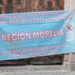 CNTE toma el Ayuntamiento de Morelia