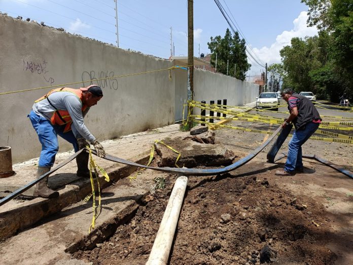 OOAPAS calle Tecuén