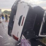 1 muerto y 4 lesionados, saldo de volcadura en la autopista México-Guadalajara