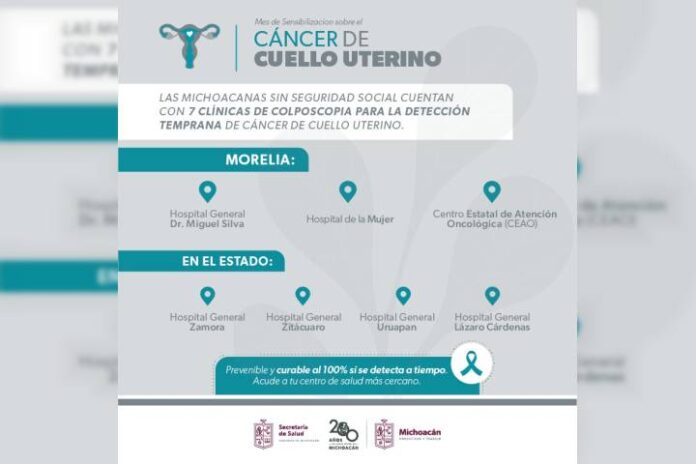 clínicas cáncer cuello cervico uterino