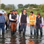 Supervisa Alfonso Martínez, labores de apoyo en los Itzícuaros