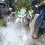 Brigadistas de la SSM atienden afectaciones por lluvias en Tuxpan
