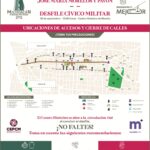 Conoce los accesos y cierres viales por el desfile del 30 de septiembre en Morelia