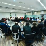 Senadoras y senadores del PRI dan su palabra de voto en contra de la Reforma Judicial Senadoras y senadores del PRI