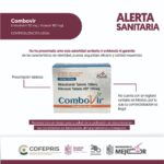 Alerta SSM sobre venta irregular de medicamento Combovir