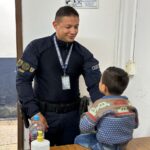 Guardia Civil localiza a niño extraviado, en Morelia