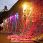 Cielo Tejido ilumina el Andador Nigromante en honor a los bebés que partieron de forma inesperada