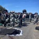 Van 3 agentes de la GN muertos en accidente en la Autopista de Occidente