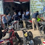 En Tarímbaro, FGE negocio de reparación de motocicletas y tres unidades y un motor