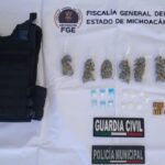 Detienen a cuatro supuestos distribuidores de droga, en Jacona