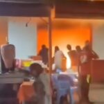 Fuego acaba con taquería en Villas del Pedregal de Morelia