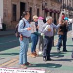 Trabajadores de la extinta Junta Local de Caminos se manifiestan en el Congreso