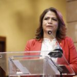 “Es tiempo de mujeres con una vida libre de violencia”, remarca Fabiola Alanís tras la instalación del Punto Naranja en el Congreso