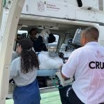 Traslada CRUM de Huetamo a dos pacientes por código trauma y mater a Hospital Civil