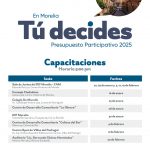 Gobierno de Morelia invita a capacitaciones del Presupuesto Participativo 2025