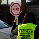 Policía Morelia lanza Escuadrón Vial Escolar para poner orden vial en escuelas