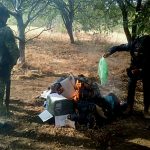 Destruyen dos narco-campamentos en Apatzingán