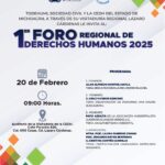 Primer Foro Regional de Derechos humanos en Lázaro Cárdenas