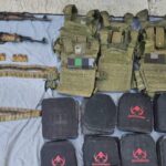 Fuerzas federales y estatales decomisan armamento en Buenavista