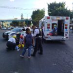 Motociclista atropella a niño en la Calzada La Huerta de Morelia