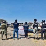 Catean yonke y se aseguran dos vehículos rondados