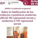 Alerta SSM sobre falsificación de productos cosméticos