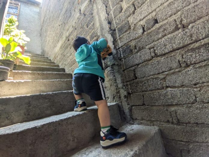 Niño accidentes