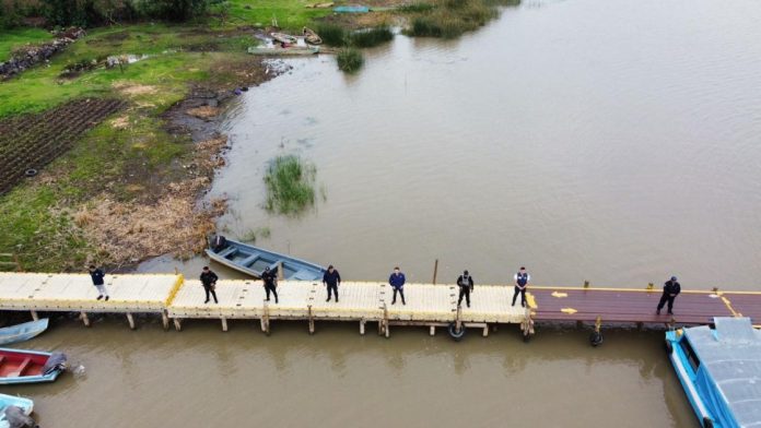 vigilancia Pátzcuaro con drones y lanchas (1)