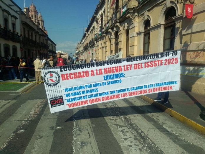 Manifestación CNTE