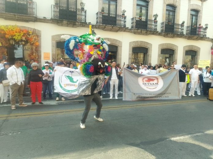 Manifestación congreso del Estado