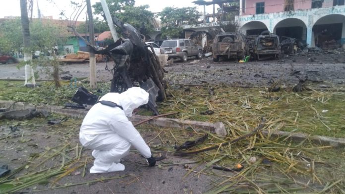 Coahuayana, coche bomba