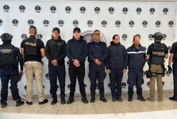 Guardia civil,. detenidos
