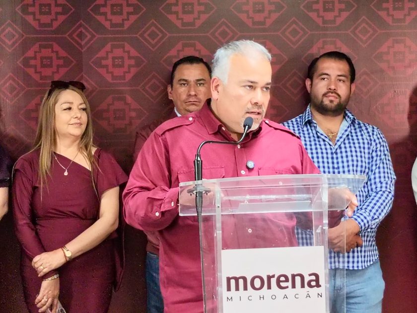 Toda la estructura del PAN apenas llenó una plaza a “medios chiles” en Morelia
