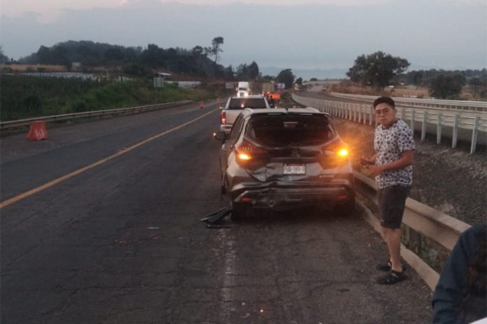 Choque autopista Siglo XXi