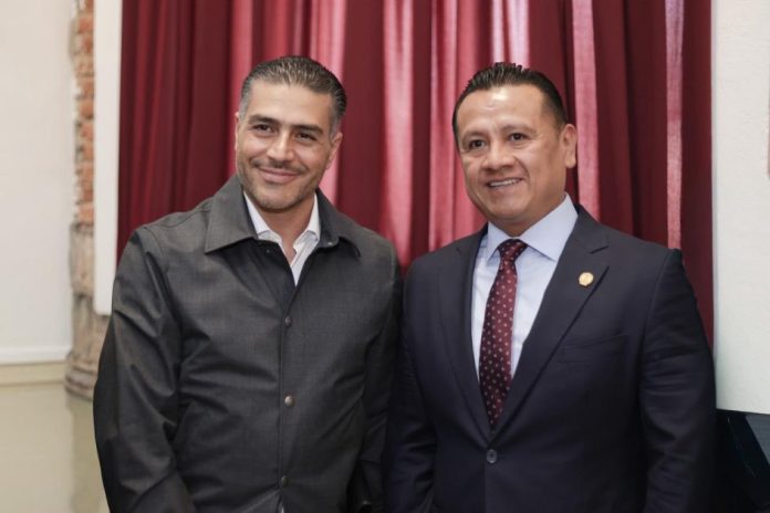 Carlos Torres y Omar García Harfush